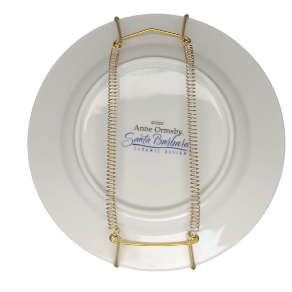 Vintage Anne Ormsby Santa Barbara Bistro Platter and Three Plates - Picture 12 of 13